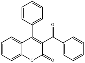 3-Benzoyl-4-phenylcoumarin,19725-29-2,结构式