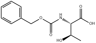 N-カルボベンゾキシ-L-トレオニン 化学構造式