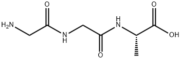 H-GLY-GLY-ALA-OH,19729-30-7,结构式