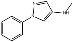 4-(Methylamino)-1-phenylpyrazole Struktur