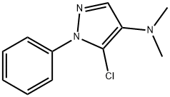 5-Chloro-N,N-dimethyl-1-phenyl-1H-pyrazol-4-amine Structure