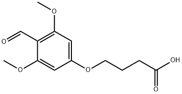 4-(4-FORMYL-3,5-DIMETHOXYPHENOXY)부티르산