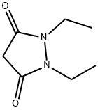 1,2-二乙基-3,5-吡唑烷二酮 结构式