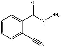 2-氰基苯甲酰肼, 19731-00-1, 结构式