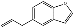 Benzofuran,  5-(2-propenyl)-  (9CI) 结构式