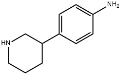 4-(哌啶-3-基)苯胺, 19733-56-3, 结构式