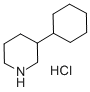 3-环己基哌啶盐酸盐, 19734-67-9, 结构式