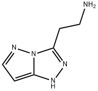 1H-Pyrazolo[5,1-c]-1,2,4-triazole-3-ethanamine,197355-88-7,结构式