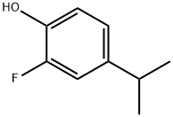 Phenol, 2-fluoro-4-(1-methylethyl)- (9CI) 结构式