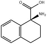 1-Naphthalenecarboxylicacid,1-amino-1,2,3,4-tetrahydro-,(1S)-(9CI) 化学構造式