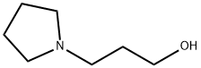 1-ピロリジンプロパノール 化学構造式