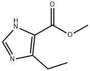 1H-Imidazole-4-carboxylicacid,5-ethyl-,methylester(9CI) Struktur
