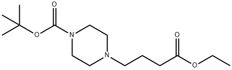 tert-butyl 4-(4-ethoxy-4-oxobutyl)piperazine-1-carboxylate|叔丁基 4-(3-(乙氧基羰基)丙基)哌嗪-1-甲酸酯