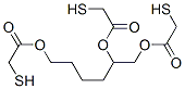 1,2,6-hexanetriyl tris(mercaptoacetate)  Structure