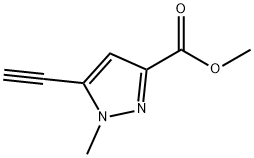 피라졸-3-카르복실산,5-에티닐-1-메틸-,메틸에스테르(8CI)