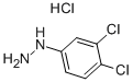 3,4-ジクロロフェニルヒドラジン塩酸塩 化学構造式