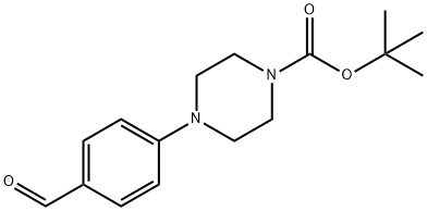1-BOC-4-(4-甲酰苯基)哌嗪,197638-83-8,结构式