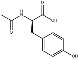 N-乙酰-D-酪氨酸,19764-32-0,结构式