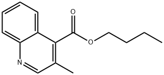 butyl 3-methylquinoline-4-carboxylate,19764-43-3,结构式