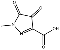 1H-Pyrazole-3-carboxylicacid,4,5-dihydro-1-methyl-4,5-dioxo-(9CI) 结构式