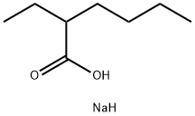 异辛酸钠,19766-89-3,结构式