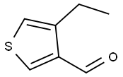 3-Thiophenecarboxaldehyde, 4-ethyl- (9CI) Struktur