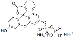 荧光素二磷酸酯四铵盐 结构式