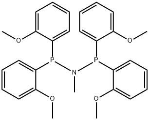 甲基双(二(2-甲氧基苯基)膦)胺, 197798-18-8, 结构式