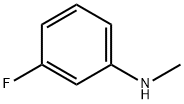 3-フルオロ-N-メチルアニリン 化学構造式