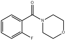 (2-FLUORO-PHENYL)-MORPHOLIN-4-YL-METHANONE 化学構造式