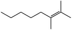 2,3-DIMETHYL-2-OCTENE Struktur
