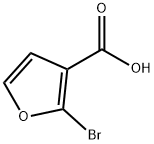 2-溴-3-呋喃甲酸,197846-05-2,结构式