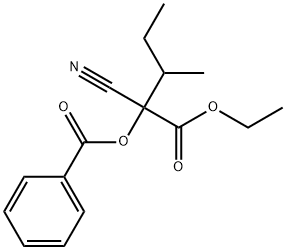 2-시아노-2-(벤조일옥시)-3-메틸발레르산에틸에스테르