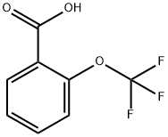 2-(トリフルオロメトキシ)安息香酸 化学構造式