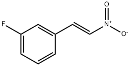 1-(3-FLUOROPHENYL)-2-NITROETHENE 化学構造式