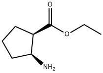 Cyclopentanecarboxylic acid, 2-amino-, ethyl ester, (1R-cis)- (9CI)|(1R,2S)-2-氨基环戊烷甲酸乙酯