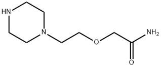 Acetamide, 2-[2-(1-piperazinyl)ethoxy]- (9CI) Structure