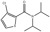 3-Chloro-N,N-diisopropylthiophene-2-carboxamide Structure