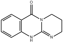 6-Oxo-1,2,3,4-tetrahydro-6H-pyrimido(2,1-b)quinazoline Struktur