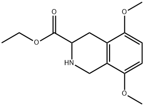 5,8-Dimethoxy-1,2,3,4-tetrhydroisoquinoline-3-carboxylic acid ethyl ester|5,8-二甲氧基-1,2,3,4-四氢异喹啉-3-甲酸乙酯