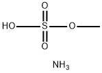 ammonium methyl sulphate ,19803-43-1,结构式