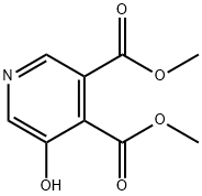 DIMETHYL 5-HYDROXYPYRIDINE-3,4-DICARBOXYLATE Structure