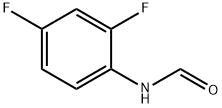 N-(2,4-二氟苯基)甲酰胺 结构式