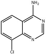 8-氯喹唑啉-4-胺 结构式