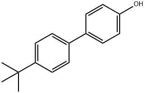 4'-tert-ブチルビフェニル-4-オール 化学構造式