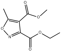 ETHYL-METHYL-5-METHYL-3,4-ISOXAZOLE DICARBOXYLATE 结构式