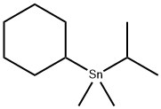 Cyclohexylisopropyldimethylstannane,19814-13-2,结构式
