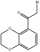 2-溴-1-(2,3-二氢-1,4-苯并氧)乙酮,19815-97-5,结构式