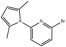 2-溴-6-(2,5-二甲基-1H-吡咯-1-基)吡啶, 198209-31-3, 结构式