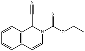 1-Cyano-2(1H)-isoquinolinecarbothioic acid ethyl ester,19821-41-1,结构式